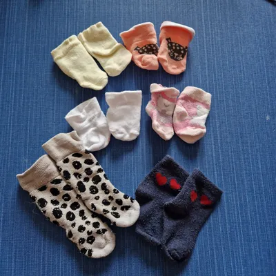 Lot 6 paires chaussettes filles